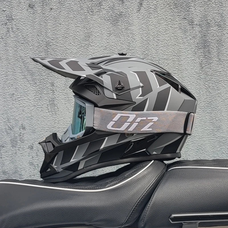 Capacete ORZ – Full Face MTB e Downhill, Certificação DOT Capacete ORZ – Full Face MTB e Downhill, Certificação DOT